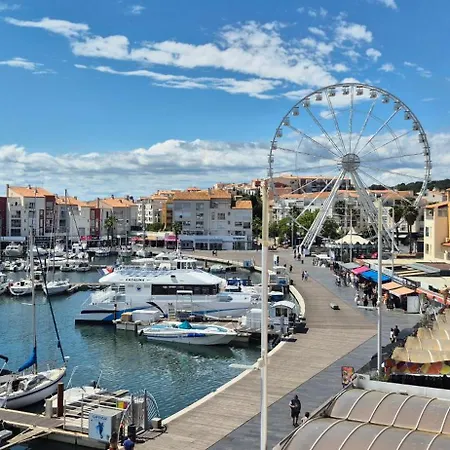 T2, Vue Imprenable Sur Le Port, Parking, Clim, Wifi 公寓 *