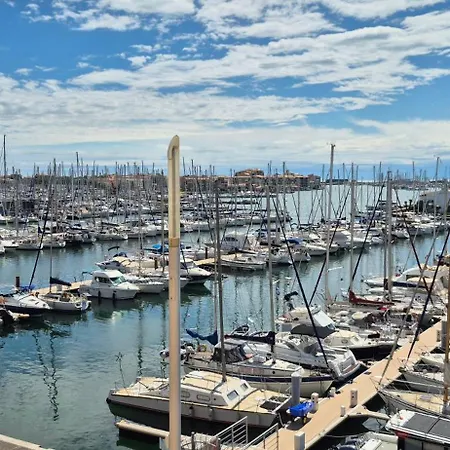 T2, Vue Imprenable Sur Le Port, Parking, Clim, Wifi 公寓 *